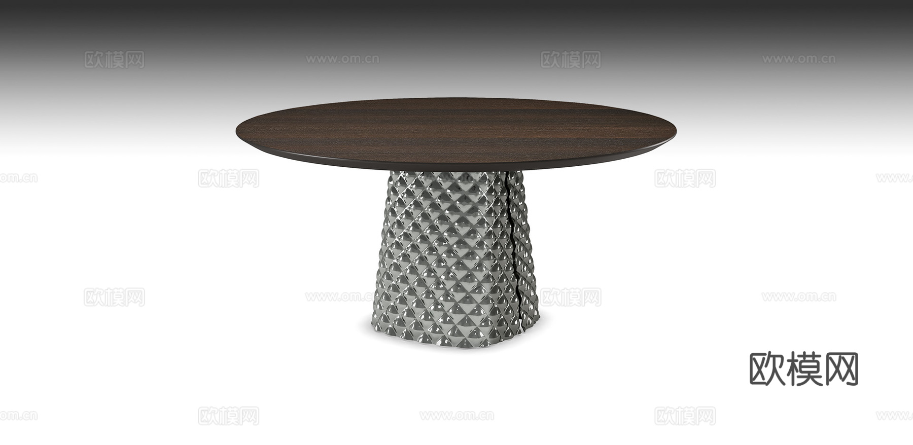 Cattelan Italia 意式圆餐桌3d模型下载（渲染图2）