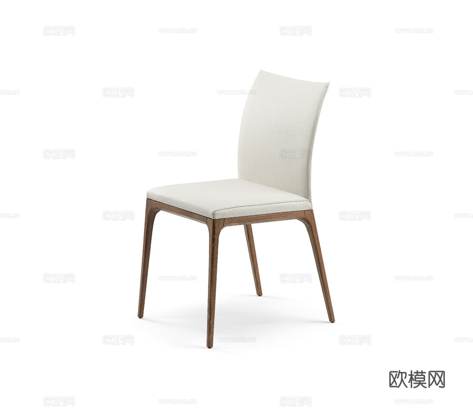 Cattelan Italia 餐椅3d模型下载（渲染图1）