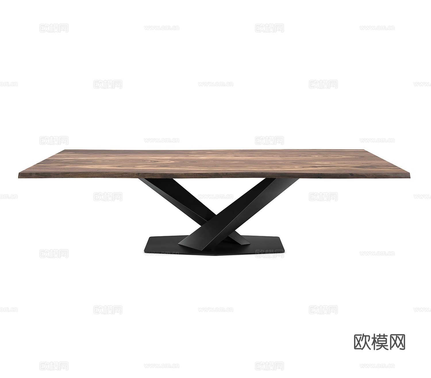 Cattelan Italia 意式木餐桌3d模型下载