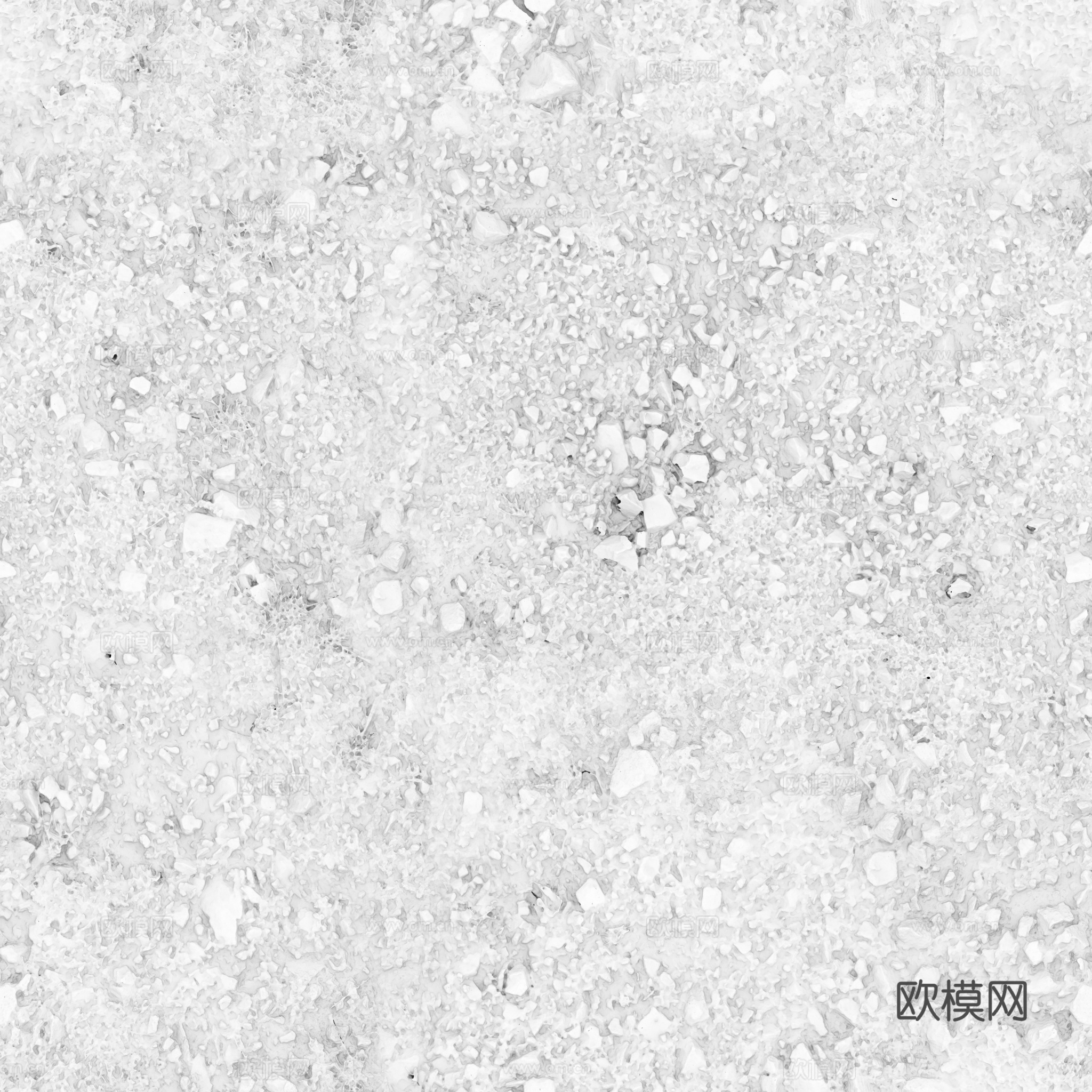 泥地土地碎石地自然地面地表 PBR材质贴图 2K