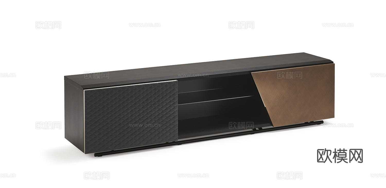 Cattelan Italia 意式电视柜3d模型下载（渲染图1）