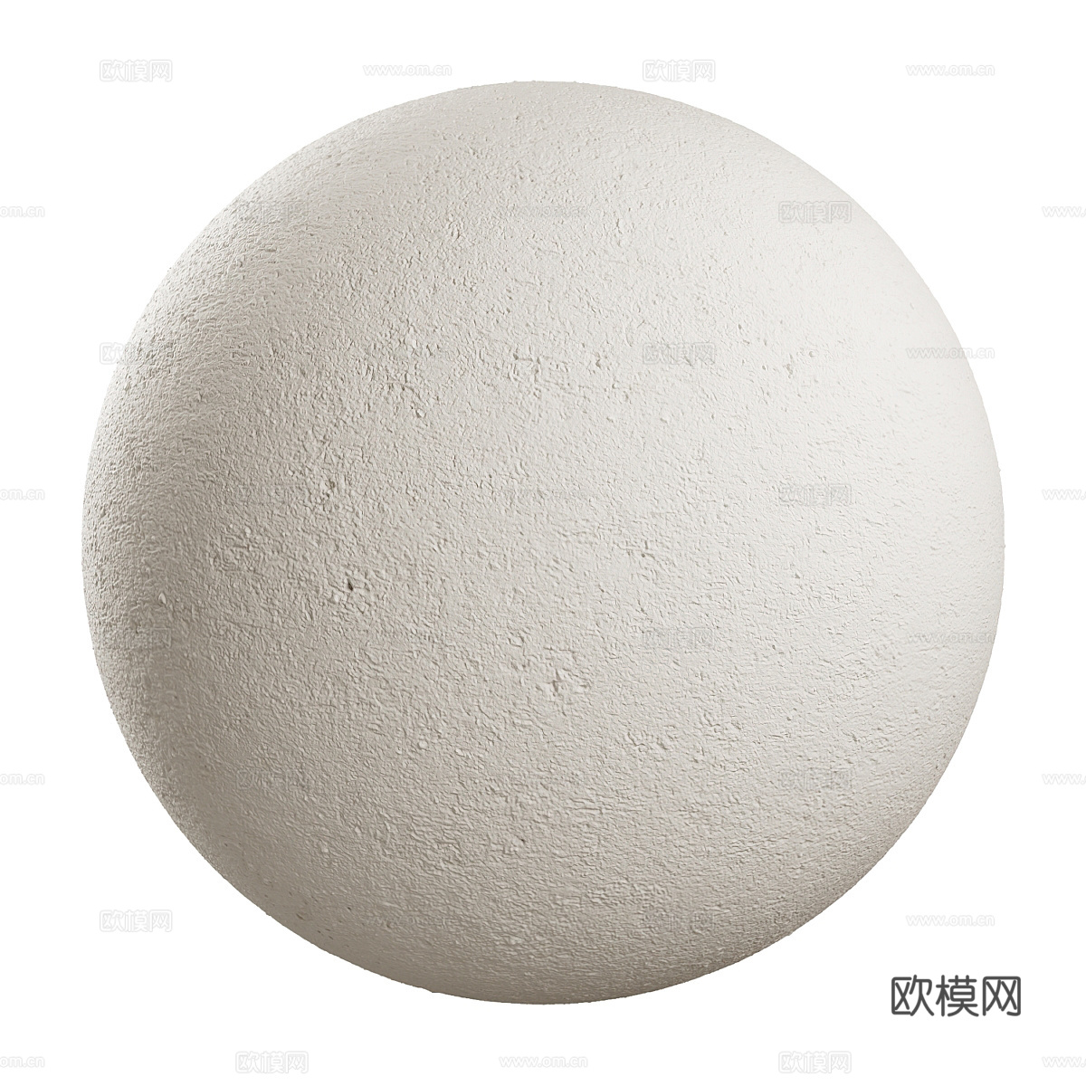 现代侘寂装饰涂料3d模型下载（渲染图1）