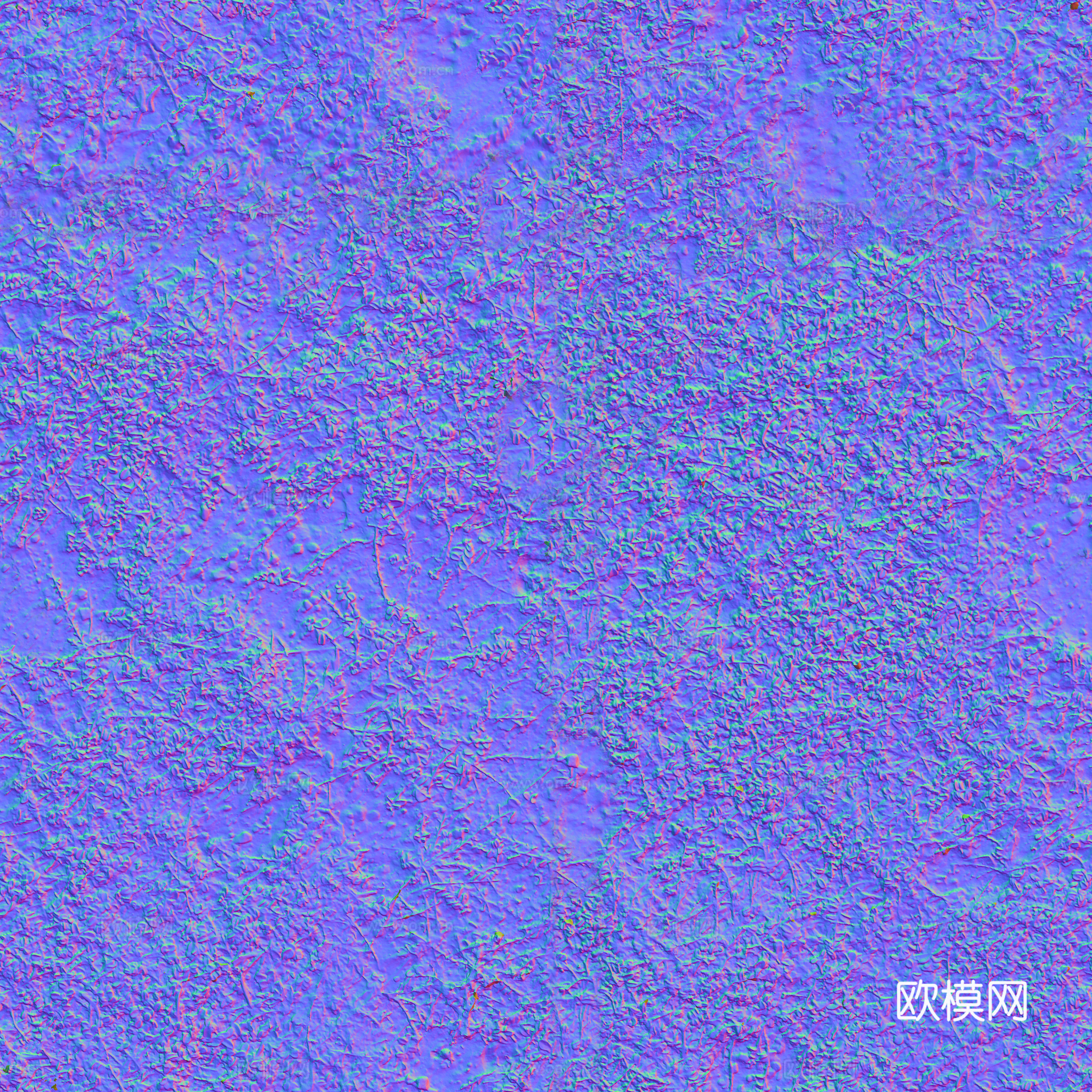 泥地草地土地自然地面地表 PBR材质贴图 2k
