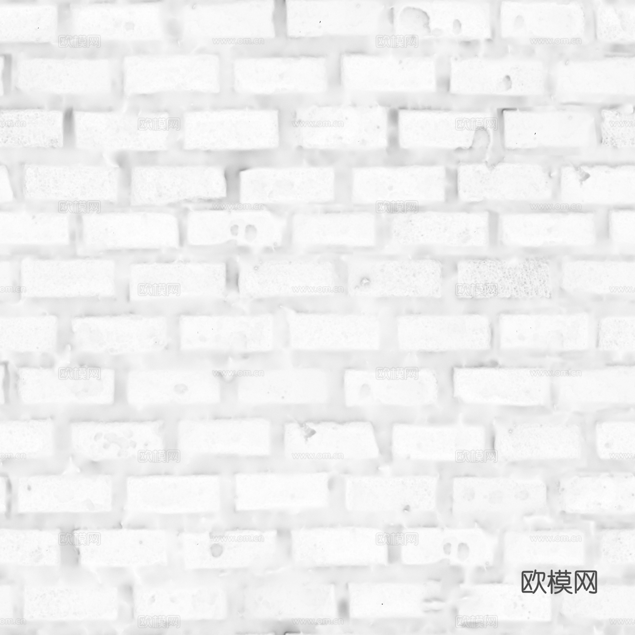 无缝老旧青砖石砖地砖户外砖 PBR材质贴图 2k