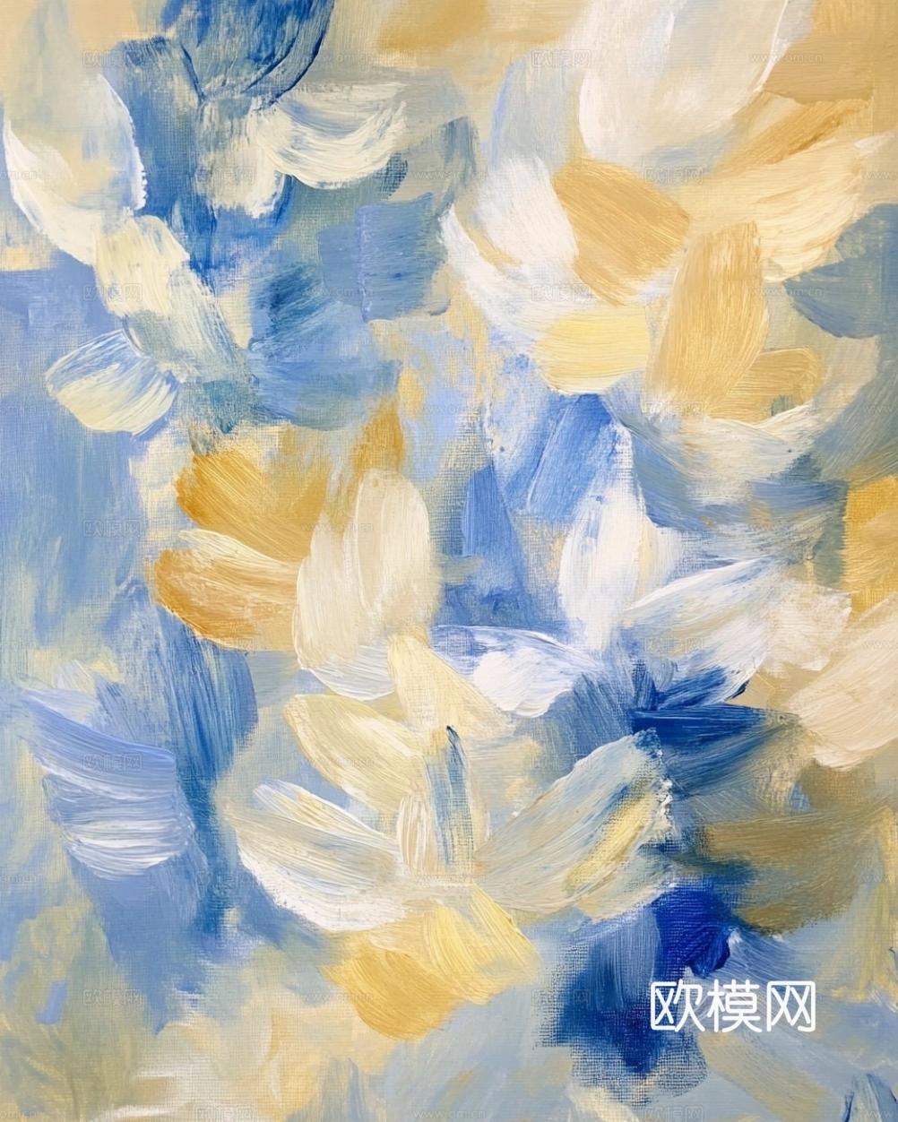 现代装饰画 油画 抽象画 人物动物画 艺术画