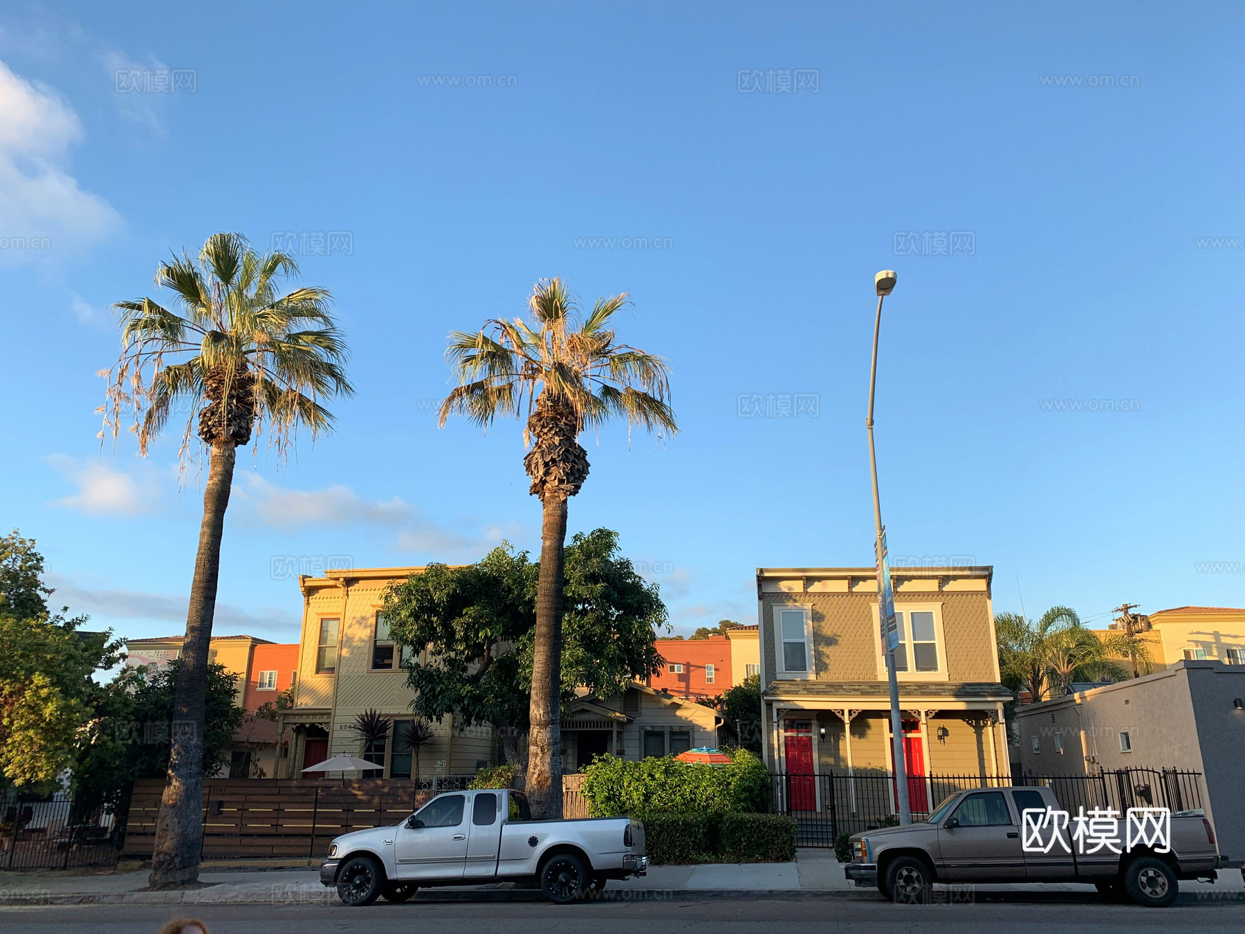 白天城市外景下载