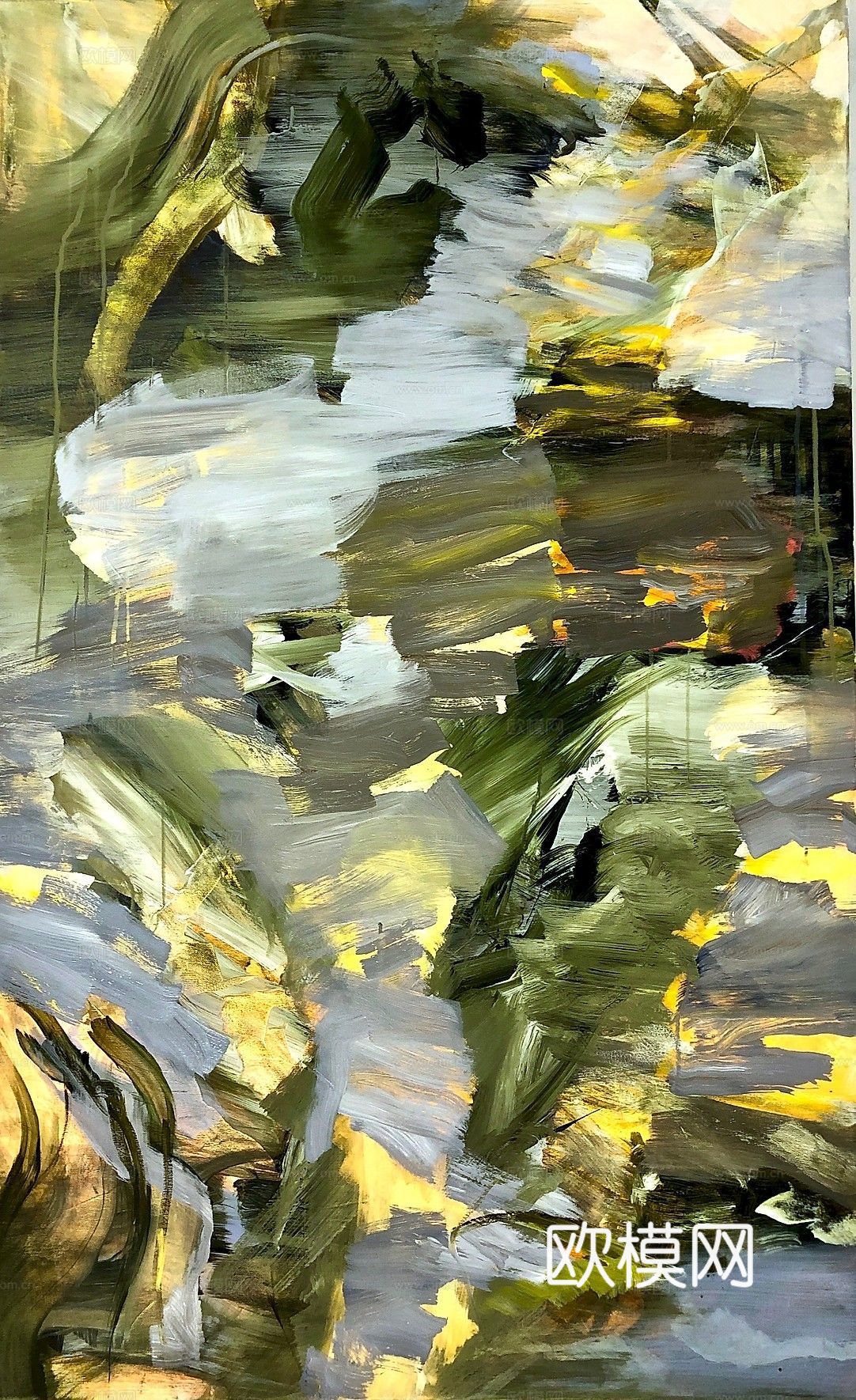 现代装饰画 油画 抽象画 人物动物画 艺术画