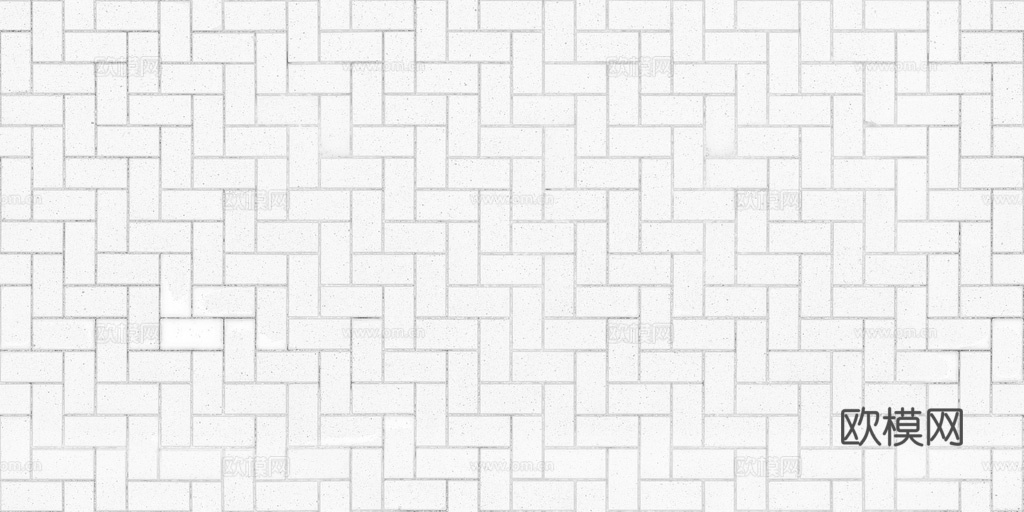 无缝青砖户外砖铺路石铺路砖 PBR材质贴图 1k