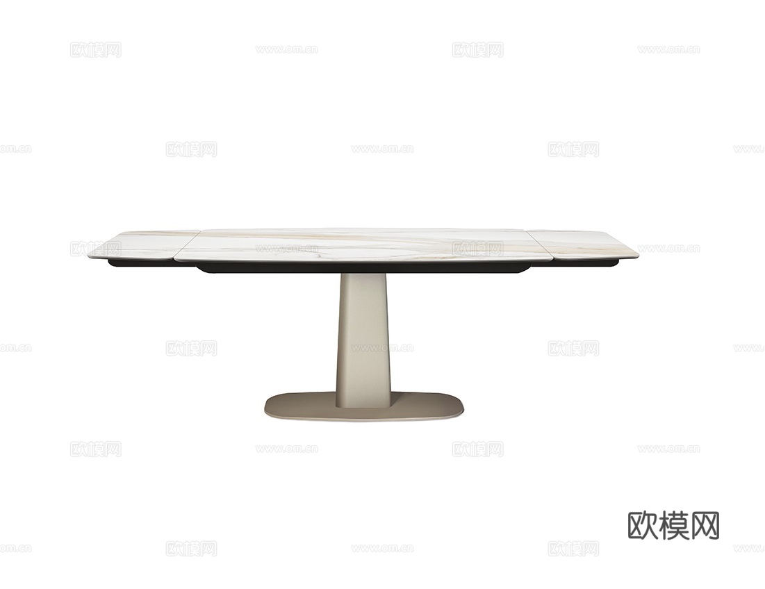 Cattelan Italia 意式餐桌3d模型下载（渲染图2）