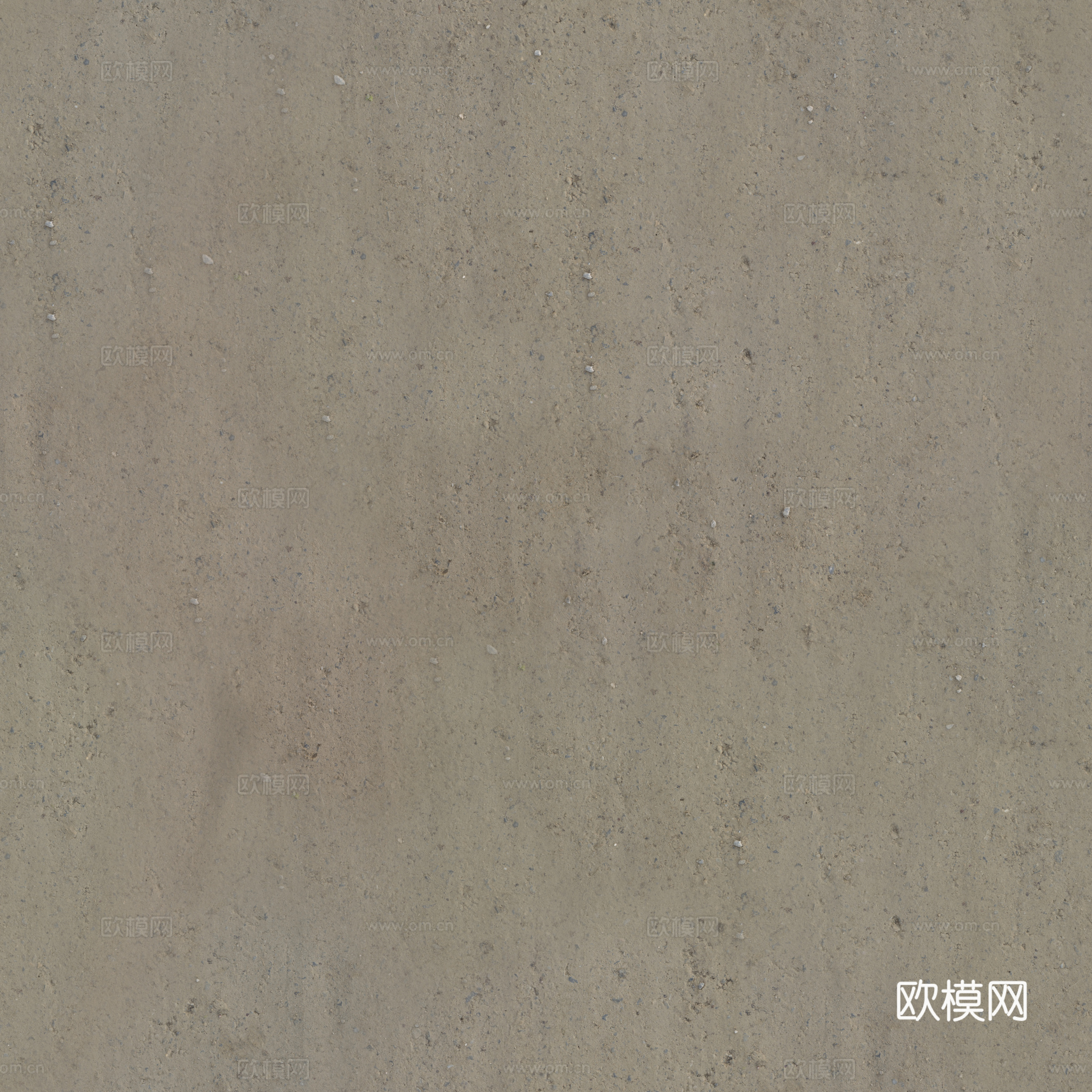 泥地沙石地土地碎石地自然地面地表 PBR材质贴图 2K