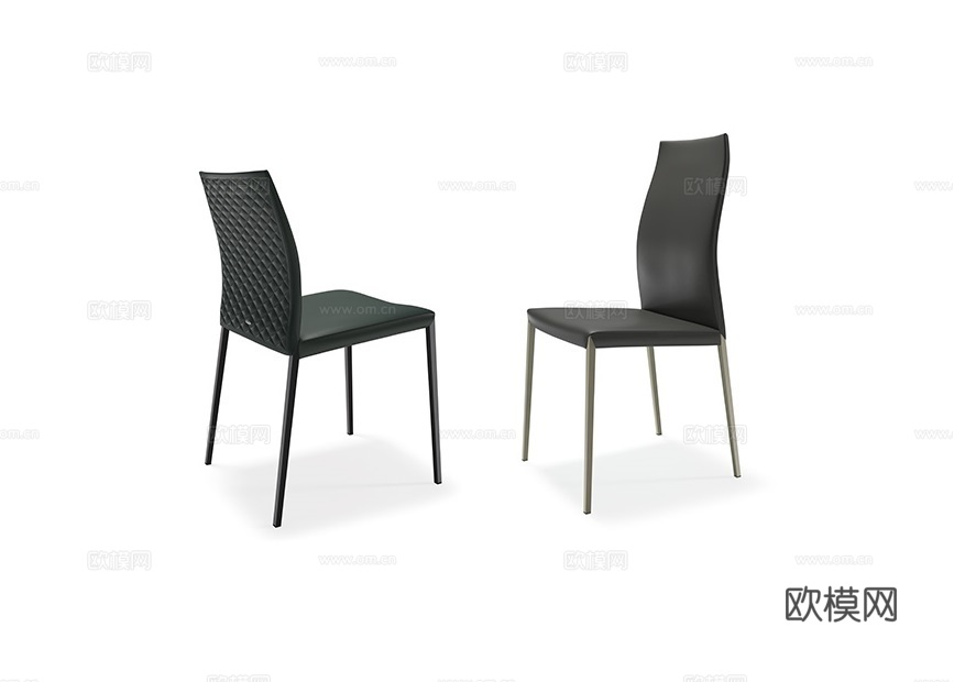 Cattelan Italia 意式餐椅3d模型下载（渲染图3）
