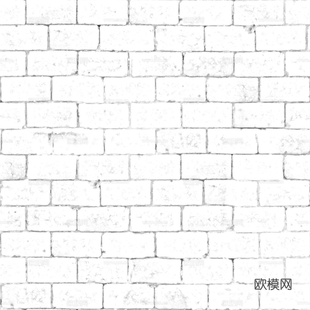 无缝灰色户外砖铺路石铺路砖 PBR材质贴图 1k