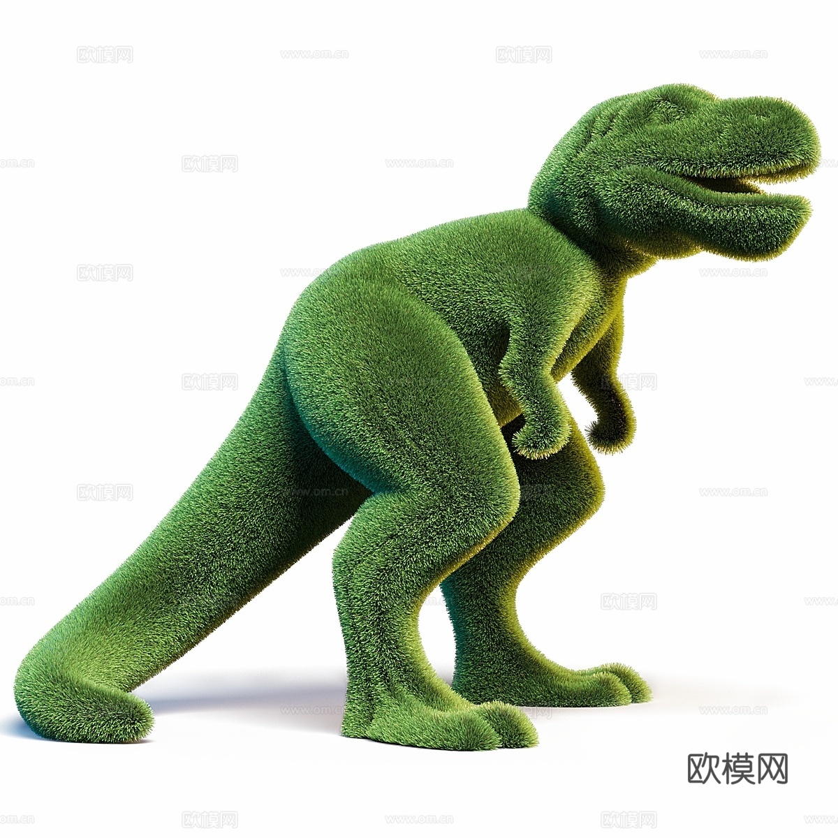 造型恐龙树3d模型