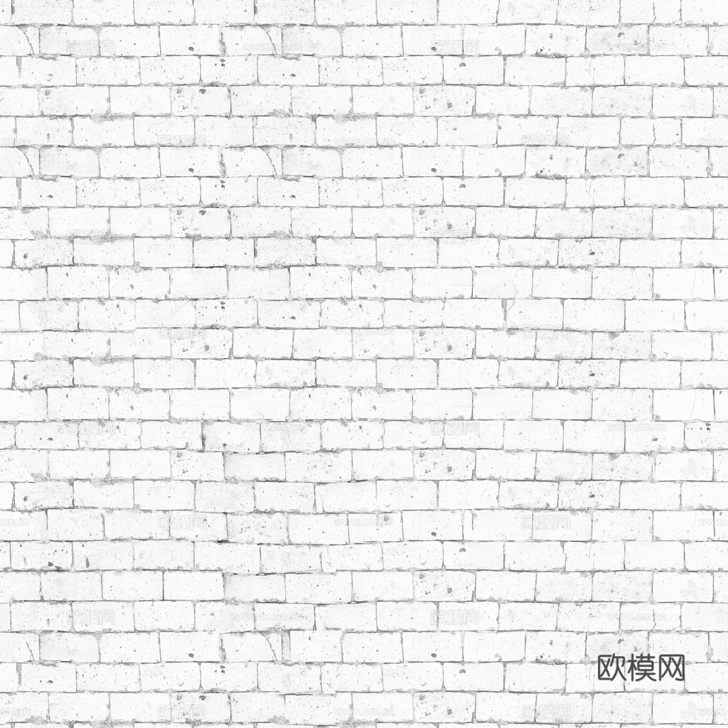 无缝红砖砖墙砖地老旧红砖 PBR材质贴图 1k