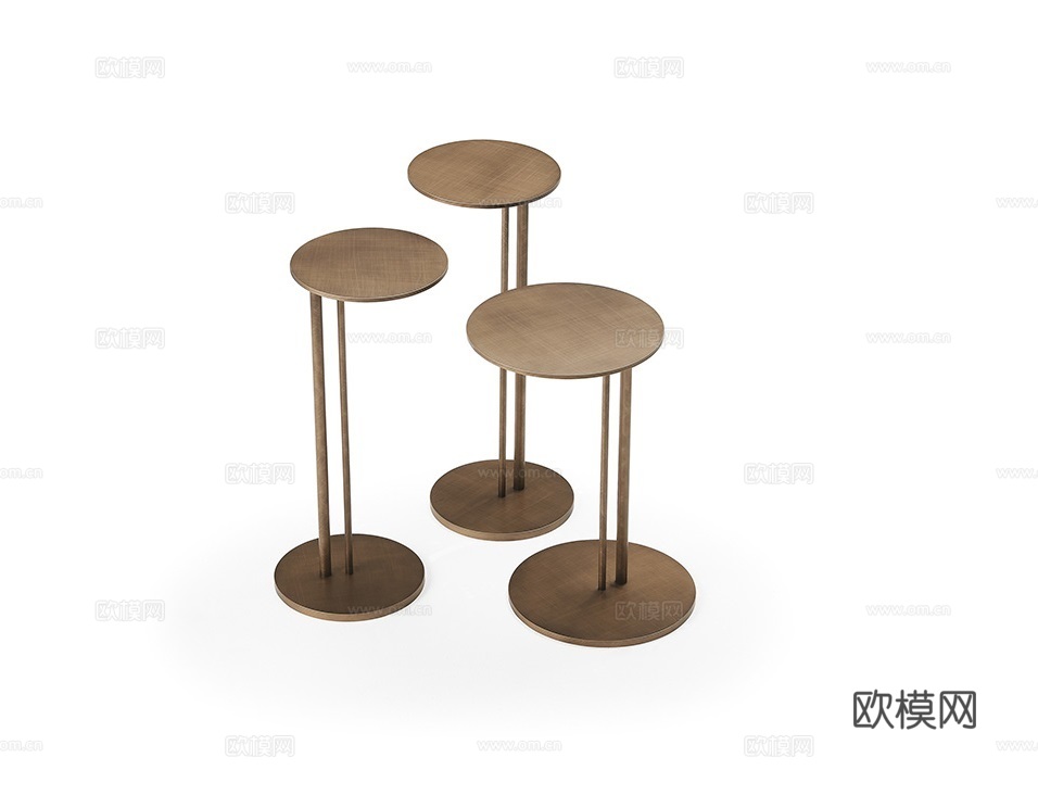 Cattelan Italia 意式边几 角几3d模型下载