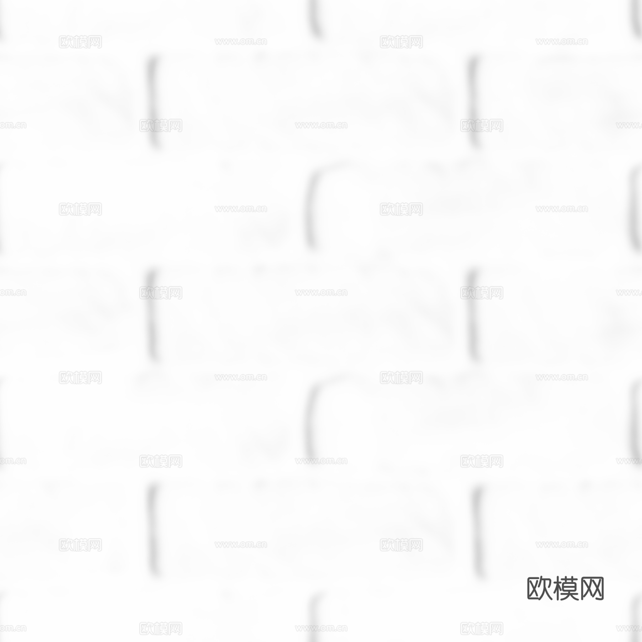 无缝白色墙砖户外砖 PBR材质贴图 2k