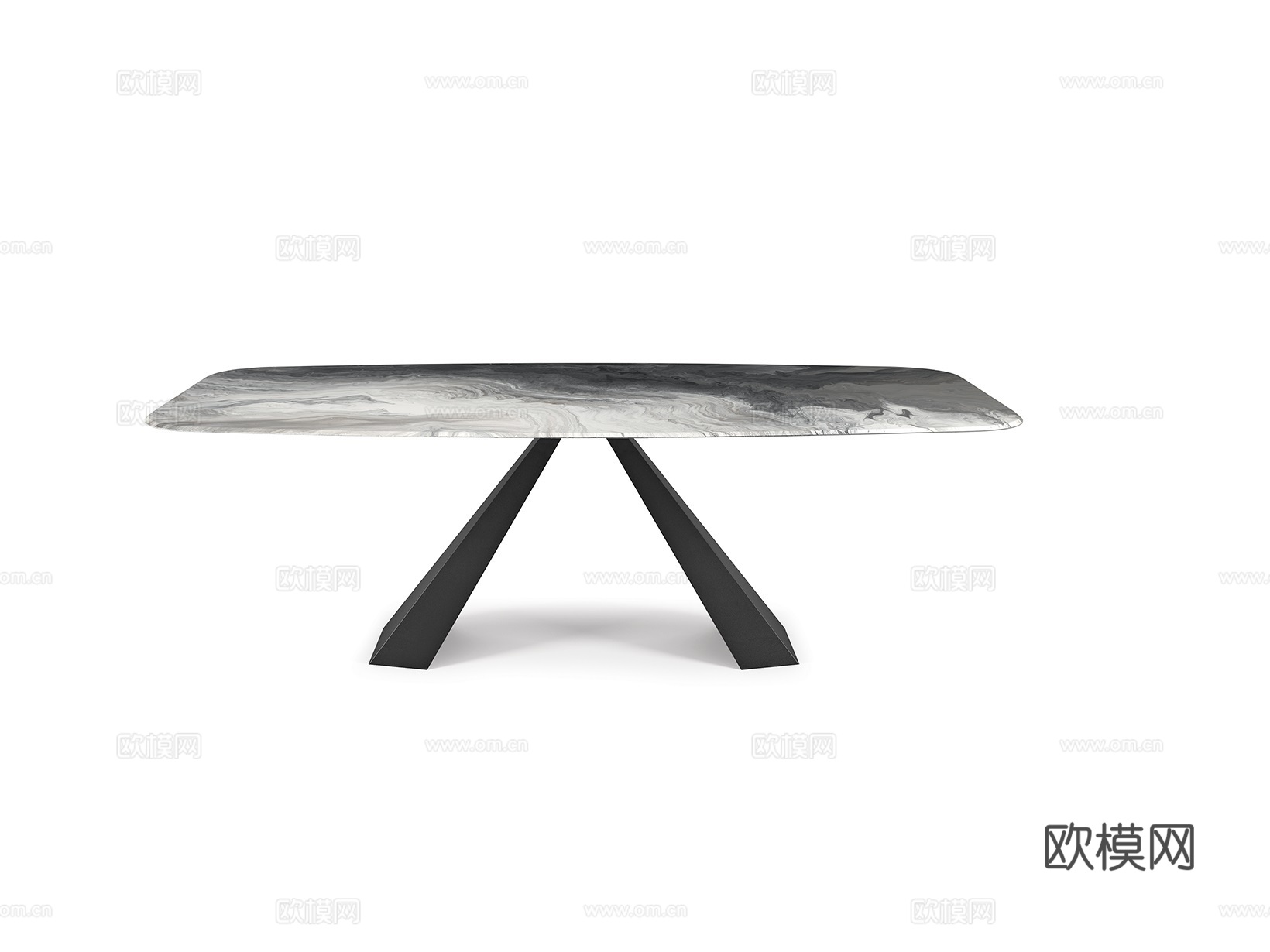 Cattelan Italia 意式餐桌3d模型下载