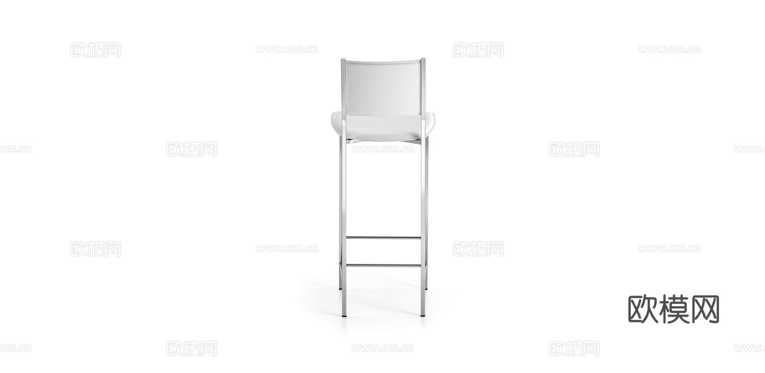 Cattelan Italia 意式吧椅3d模型下载（渲染图2）