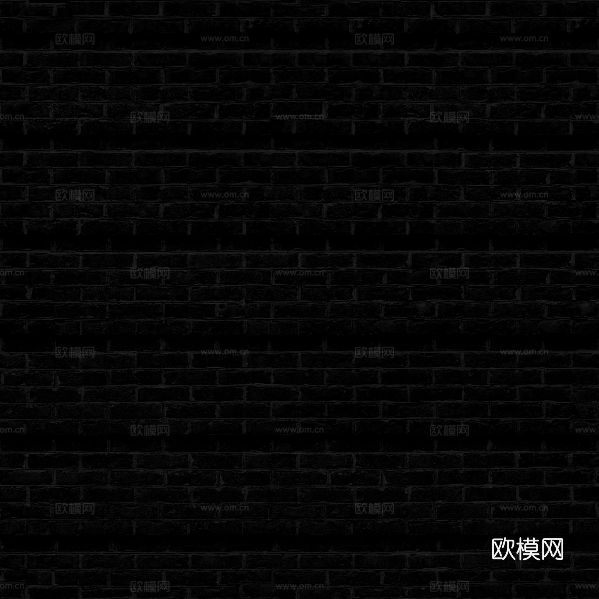 无缝老旧红砖墙砖户外砖铺路砖 PBR材质贴图 2k