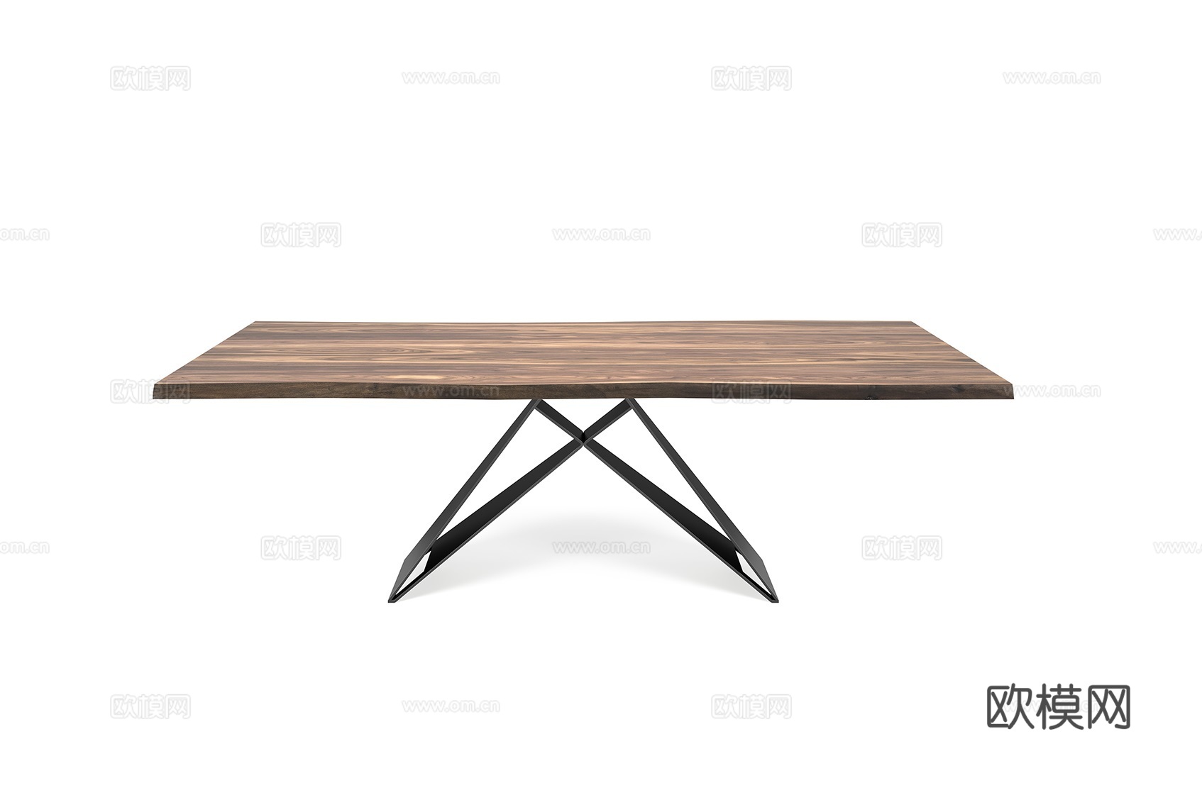 Cattelan Italia 意式木餐桌3d模型下载