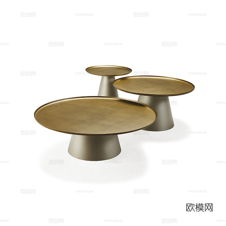 Cattelan Italia 意式茶几3d模型下载（渲染图1）