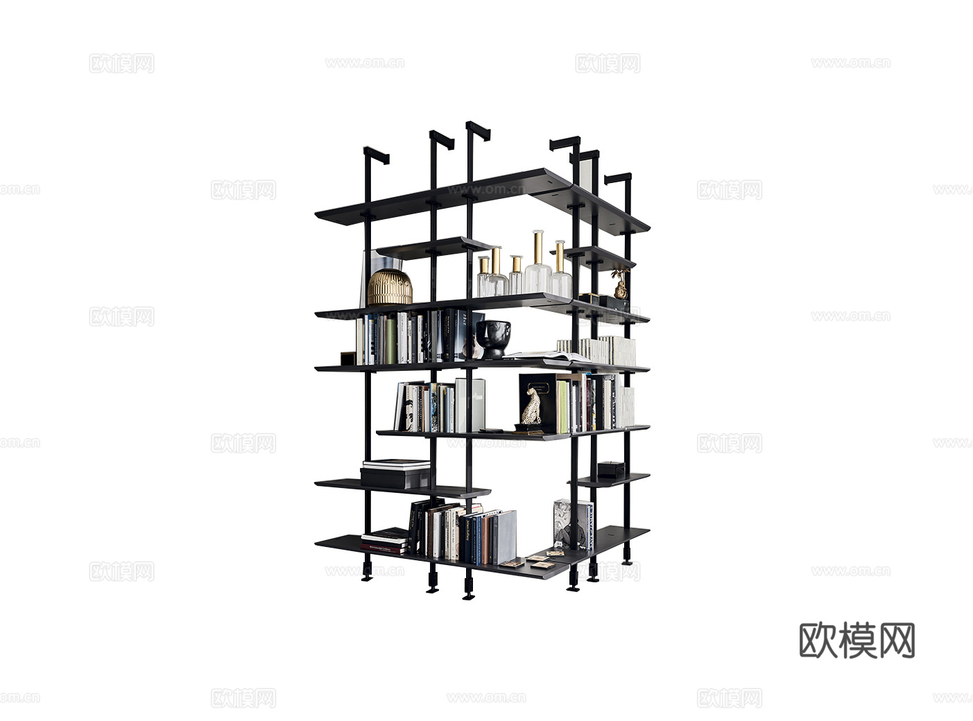 Cattelan Italia 意式书架3d模型下载