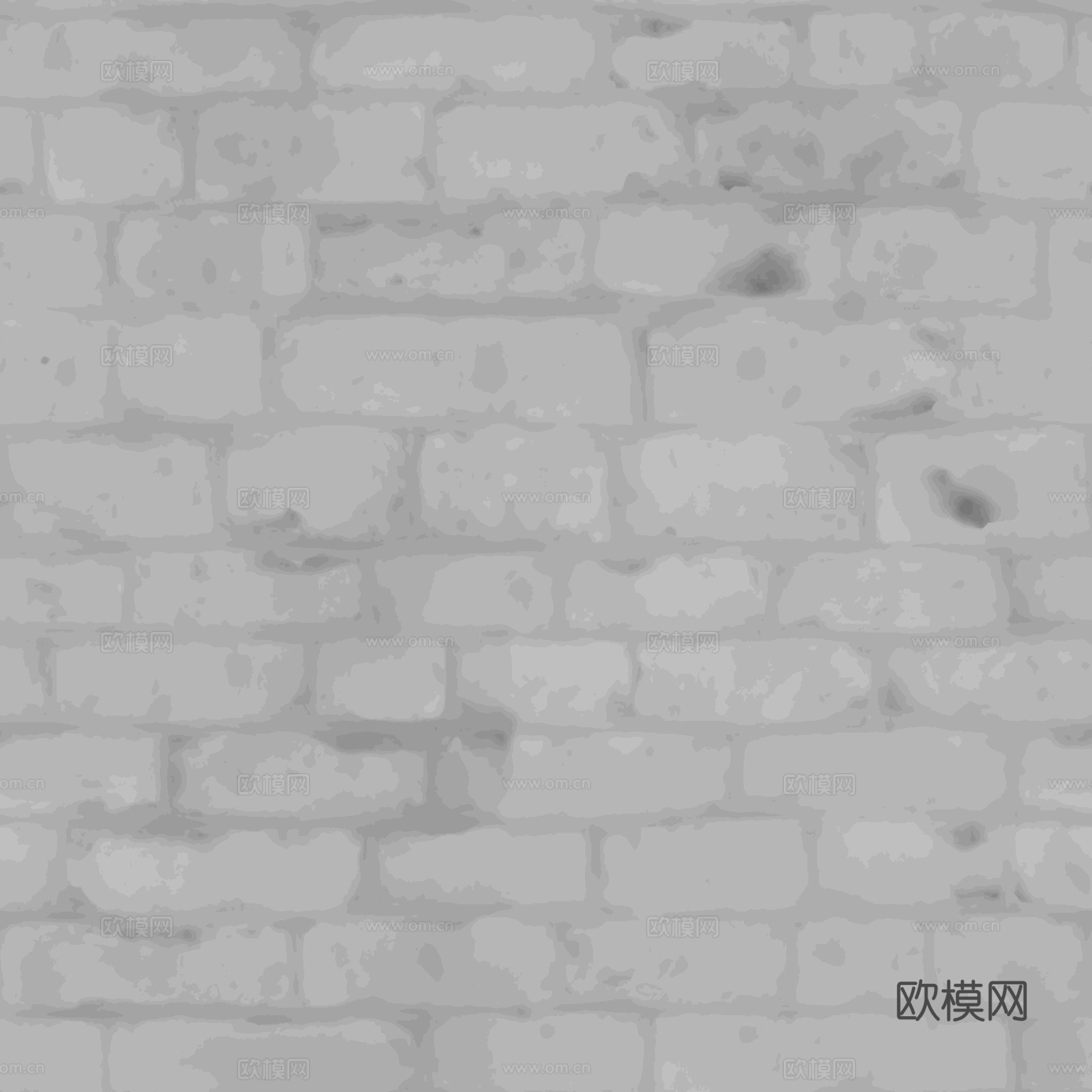 无缝老旧墙砖户外砖 PBR材质贴图 2k