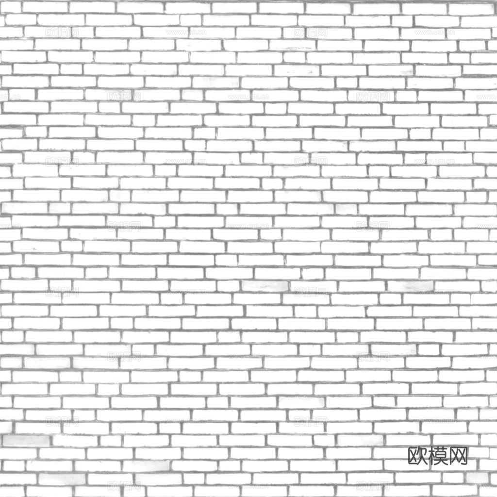 红砖墙砖墙 PBR材质贴图 1k