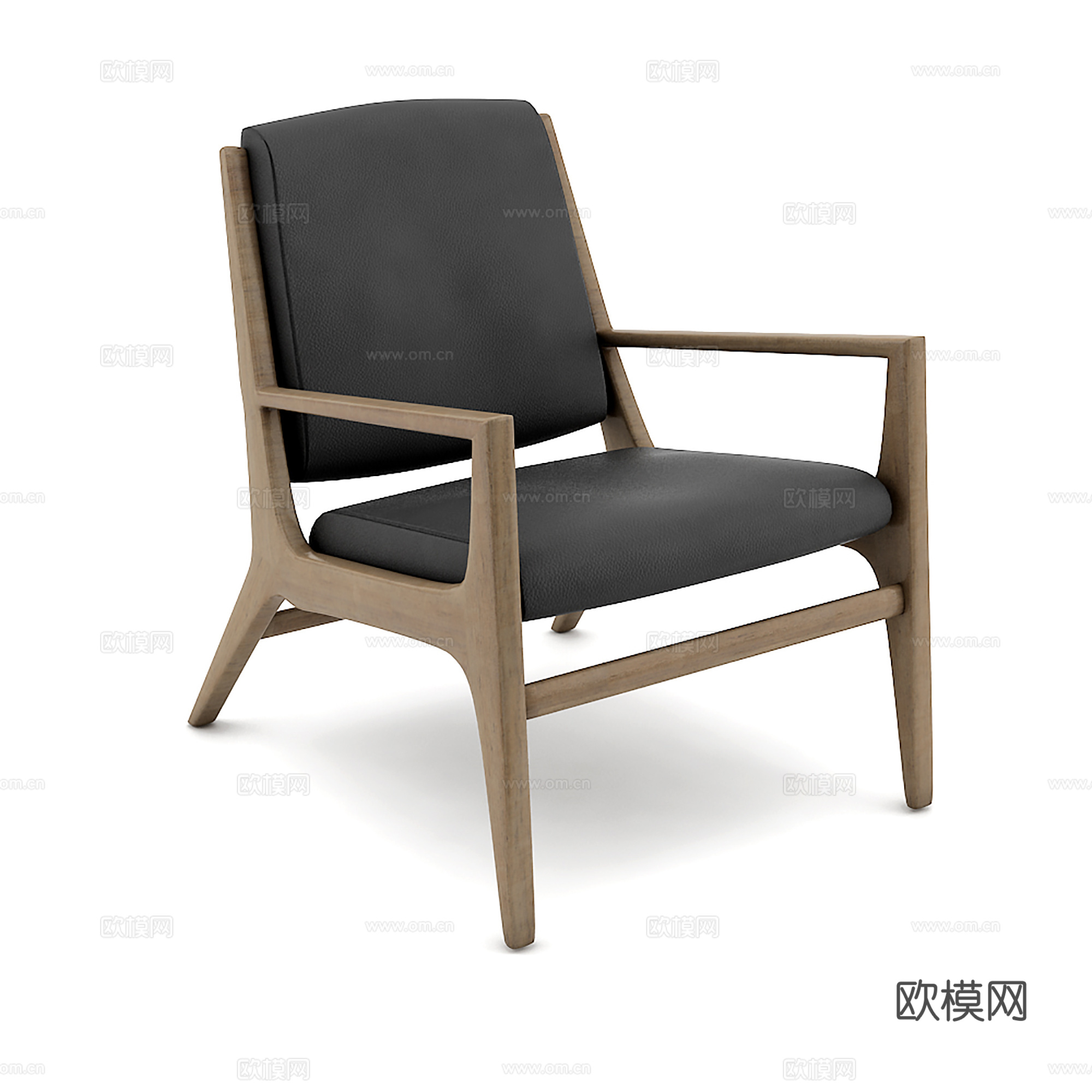 现代休闲椅  布椅 餐椅 书椅 单椅su模型