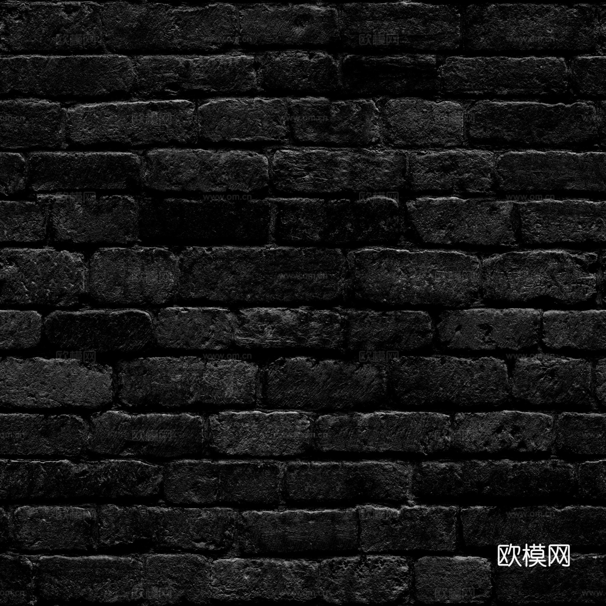 老旧墙砖户外砖 PBR材质贴图 2k