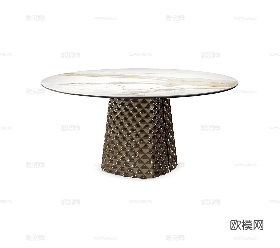 Cattelan Italia 意式圆餐桌3d模型下载