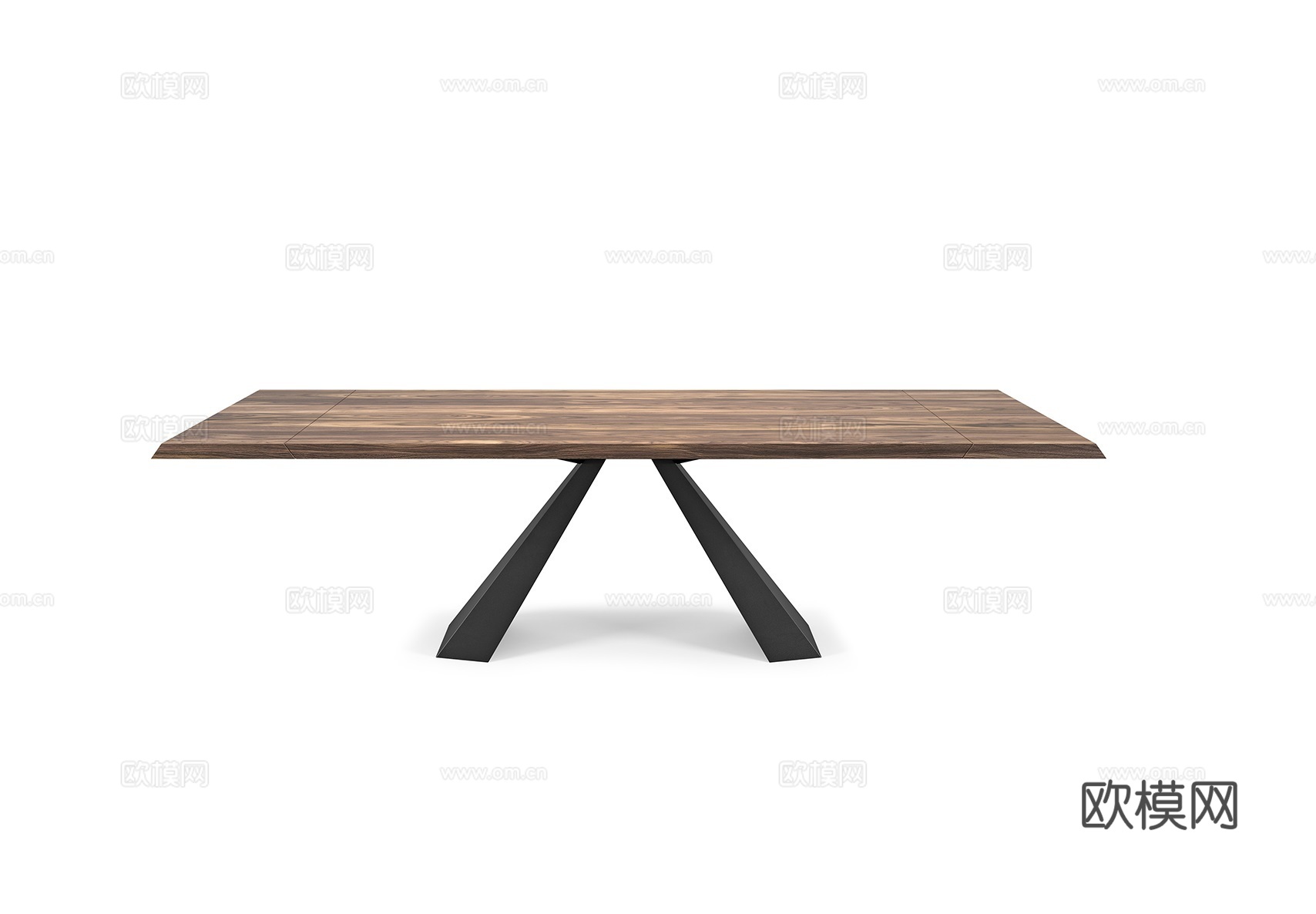 Cattelan Italia 意式木餐桌3d模型下载