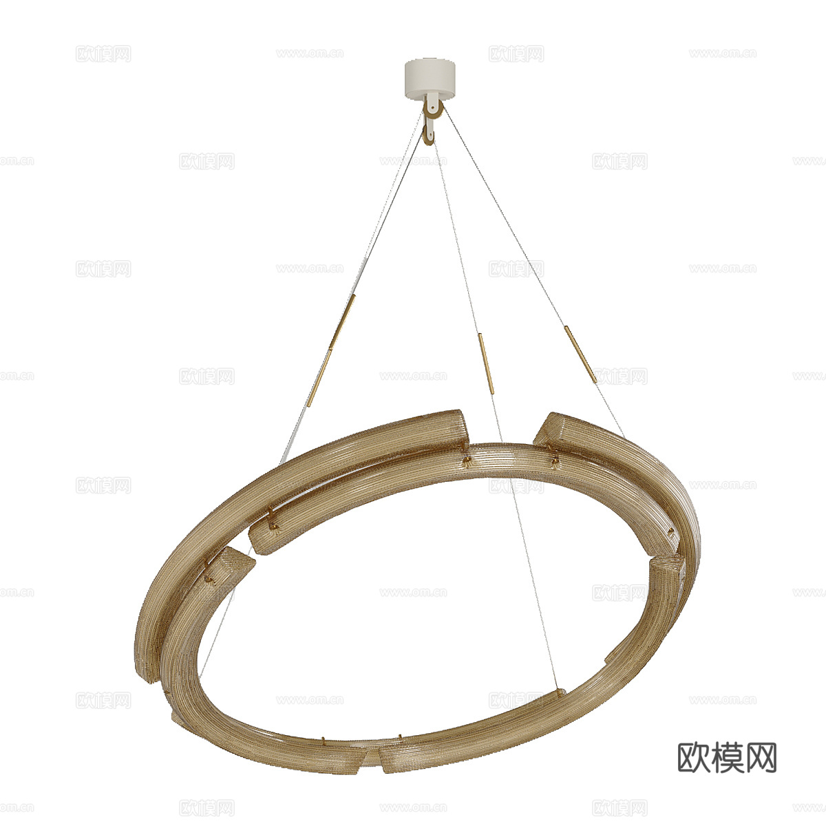 现代Buitenhuis艺术吊灯3d模型