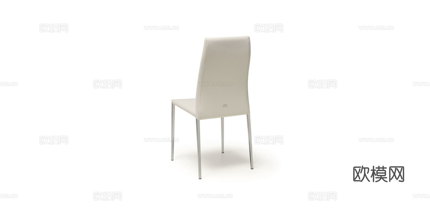 Cattelan Italia 意式餐椅3d模型下载（渲染图1）