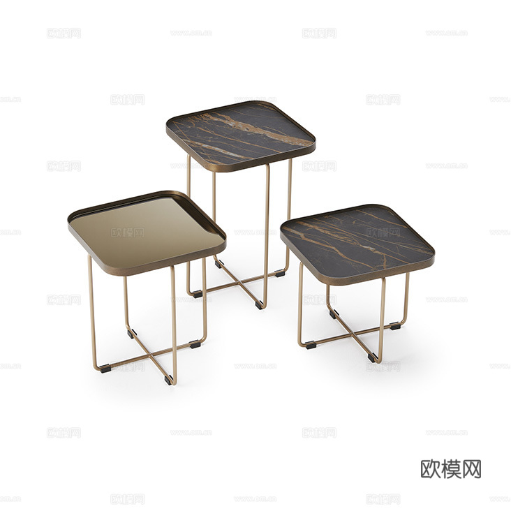 Cattelan Italia 意式茶几3d模型下载