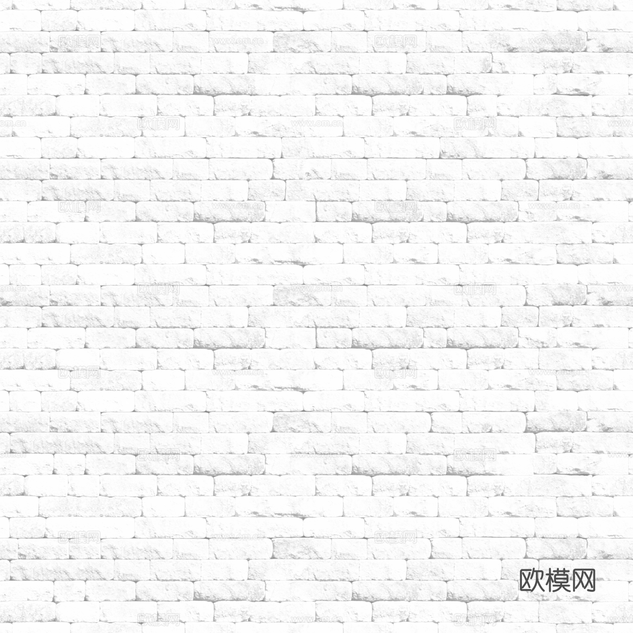 无缝土黄色墙砖水泥砖户外砖 PBR材质贴图 2k
