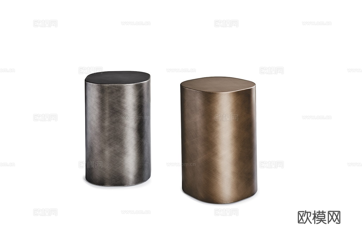 Cattelan Italia 意式边几 茶几3d模型下载