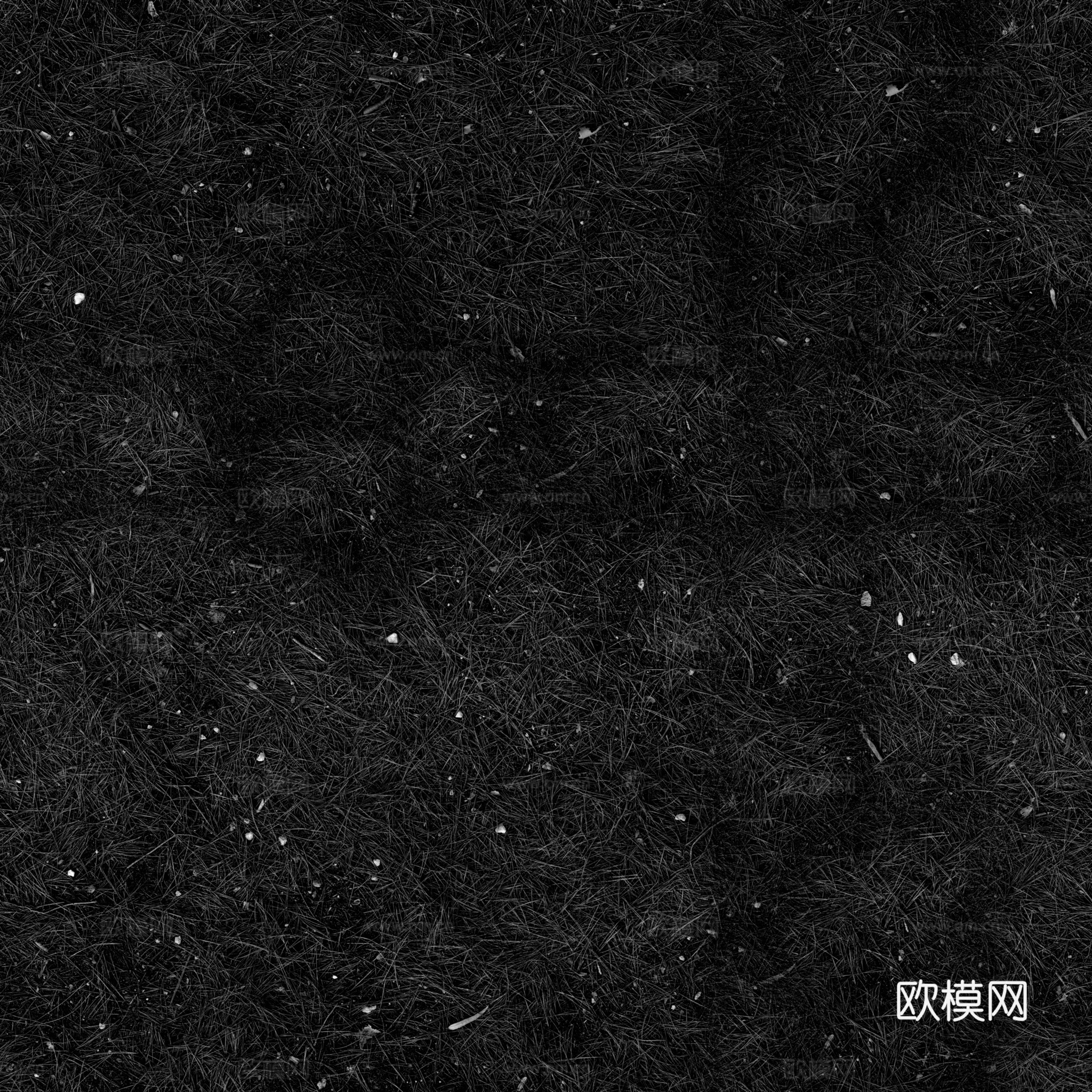 泥地草地枯草土地自然地面地表 PBR材质贴图 2K