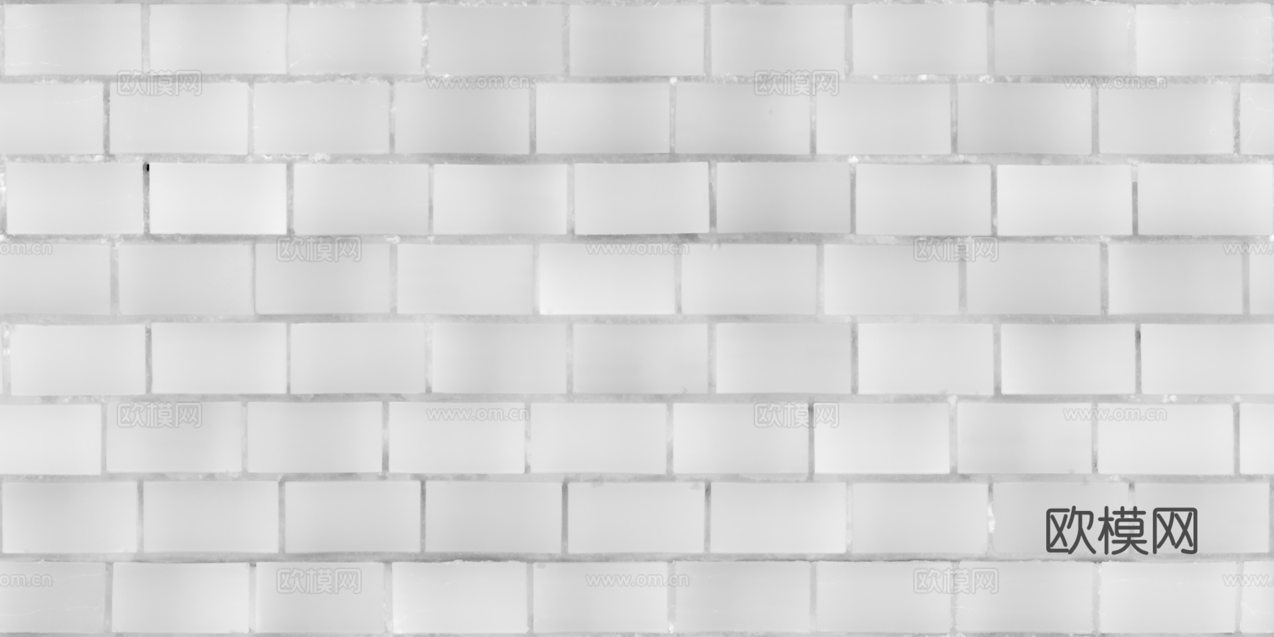 无缝老旧苔藓砖墙砖地 PBR材质贴图 2k