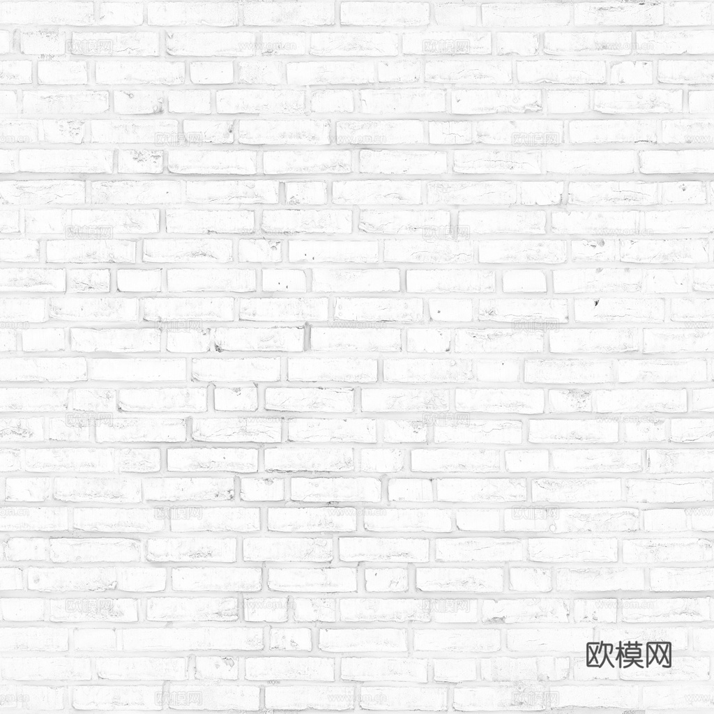 无缝红砖砖墙 PBR材质贴图 1k