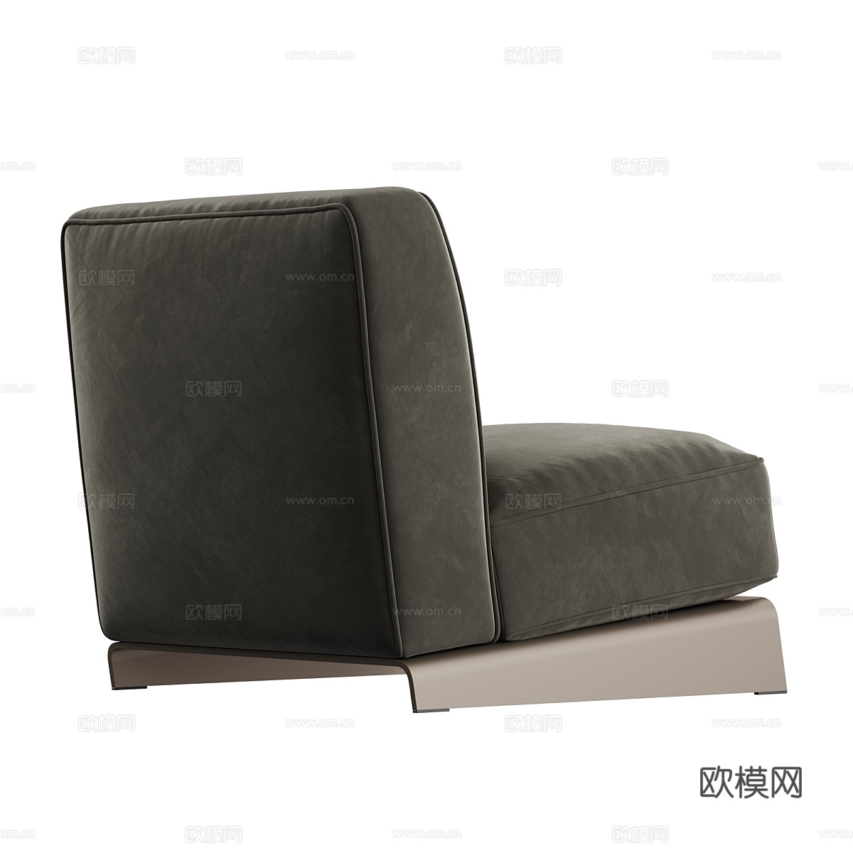 现代Desiree单人沙发3d模型
