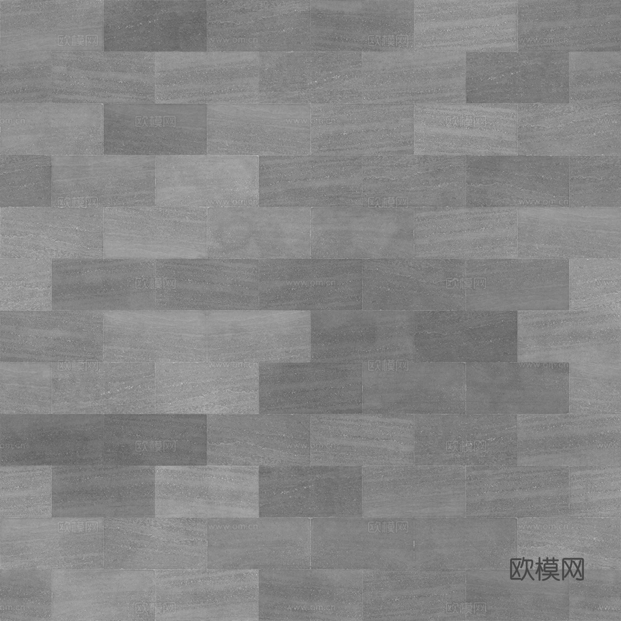 无缝地砖石板砖广场砖水泥砖铺路砖户外砖 PBR材质贴图 2k