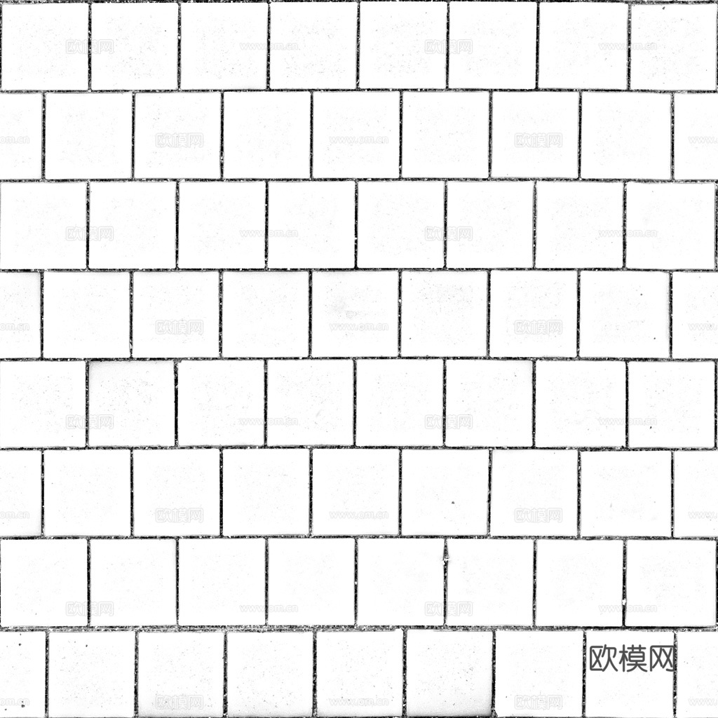 无缝地砖砖地水泥砖铺路砖户外砖 PBR材质贴图 1k