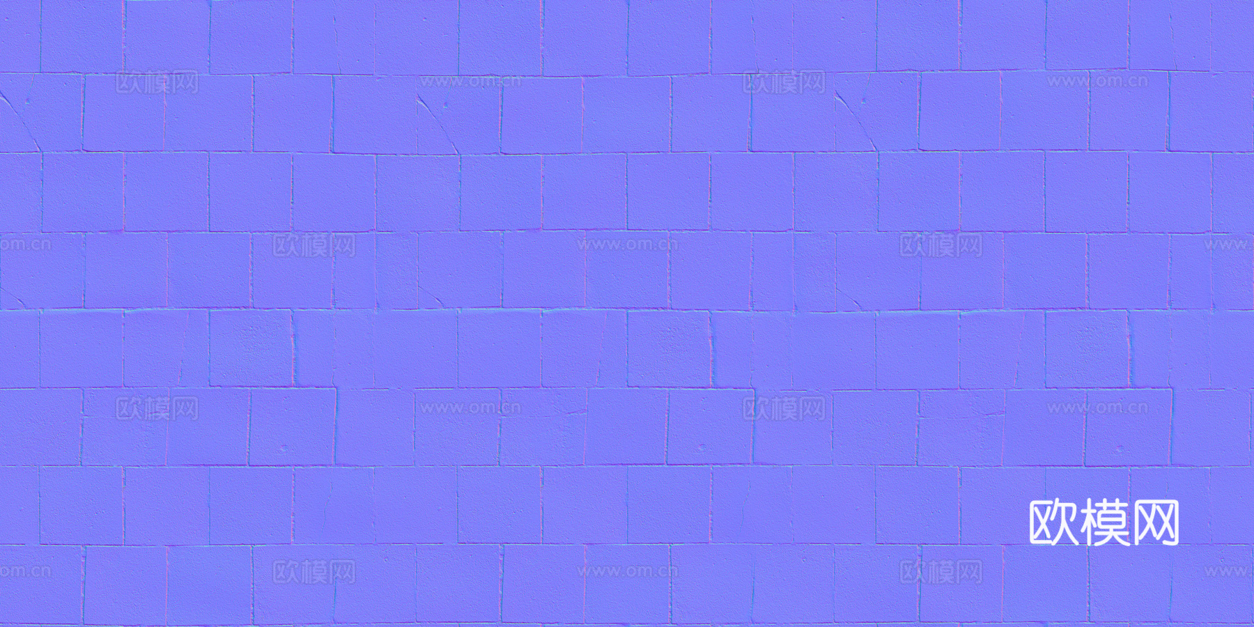 无缝地砖砖地水泥砖铺路砖户外砖 PBR材质贴图 2k