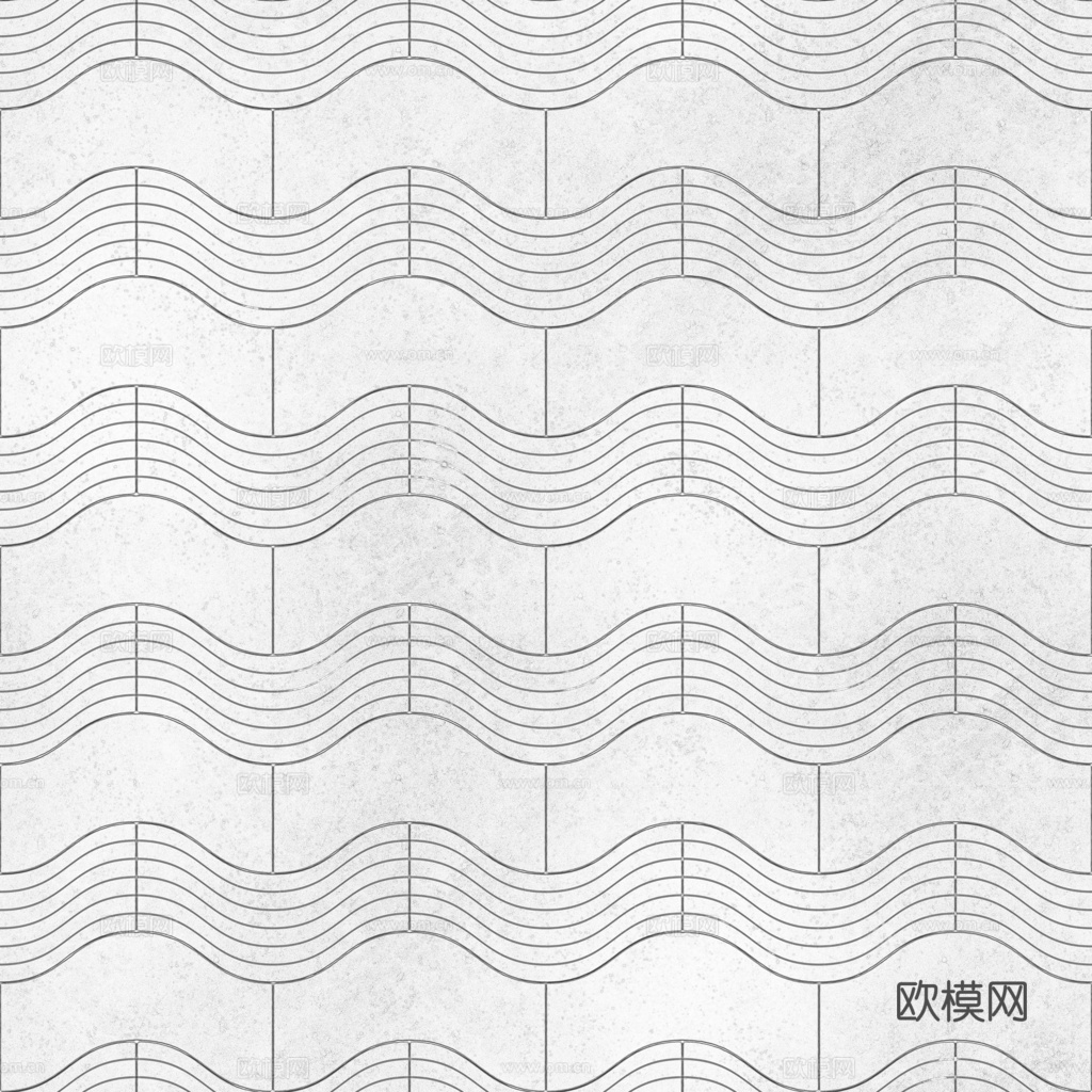 无缝地砖石板砖广场砖水泥砖铺路砖户外砖 PBR材质贴图 1k
