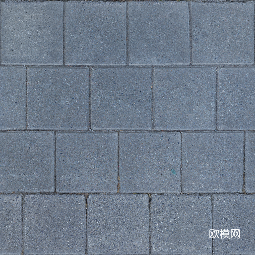 无缝地砖石板砖铺路砖户外砖 PBR材质贴图 1k
