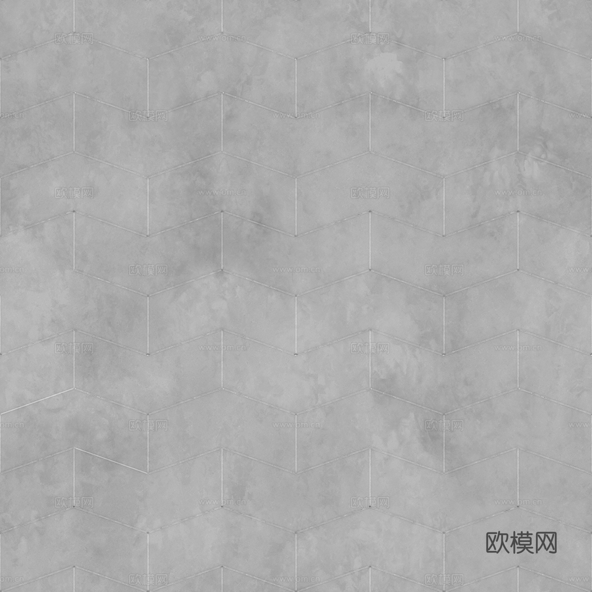 无缝地砖石板砖广场砖水泥砖铺路砖户外砖 PBR材质贴图 2k