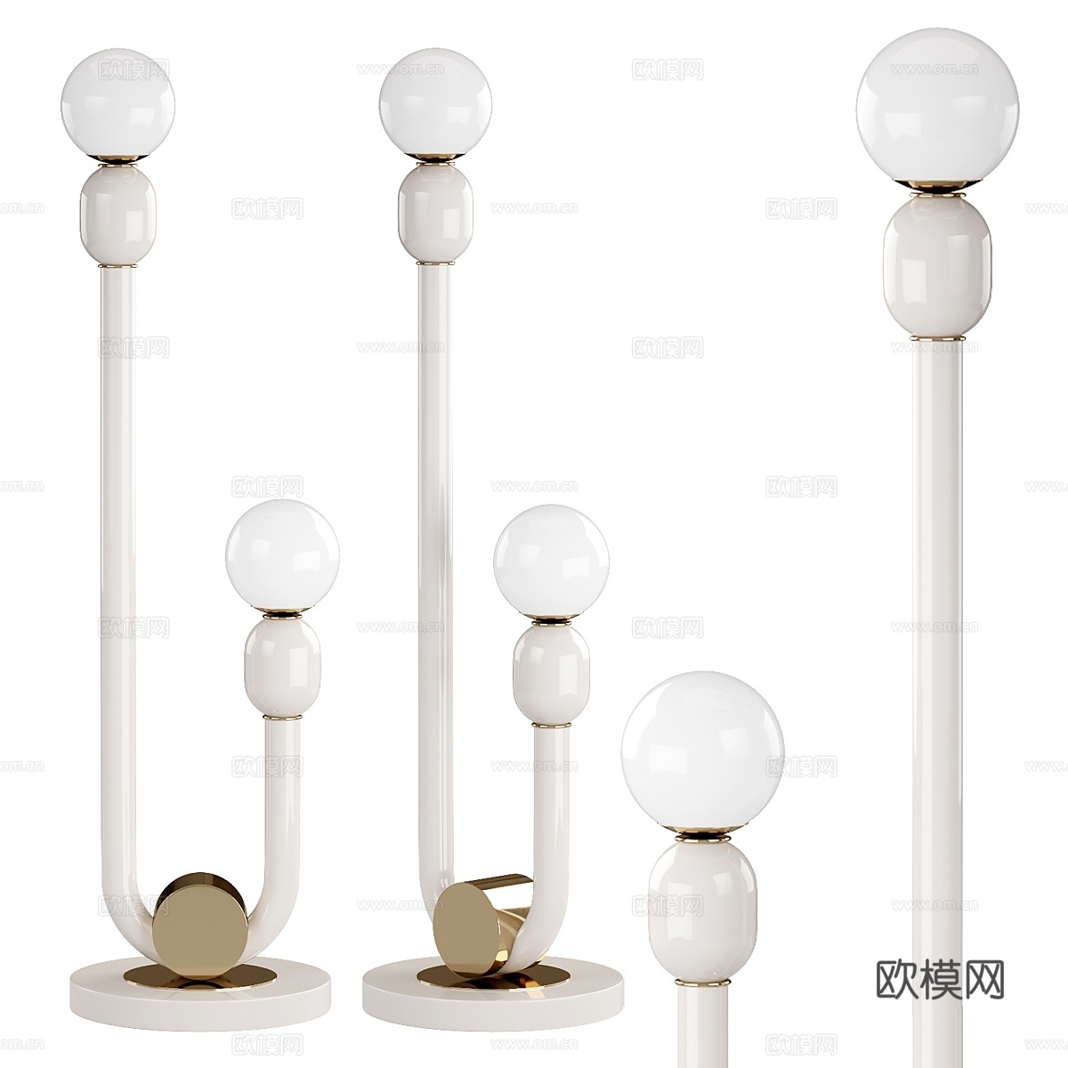 落地灯 Taylor by Mezzo Collection3d模型