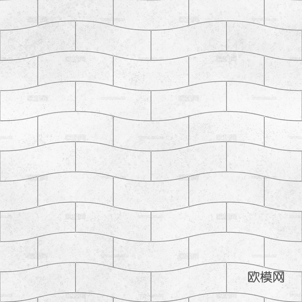 无缝地砖石板砖广场砖水泥砖铺路砖户外砖 PBR材质贴图 1k