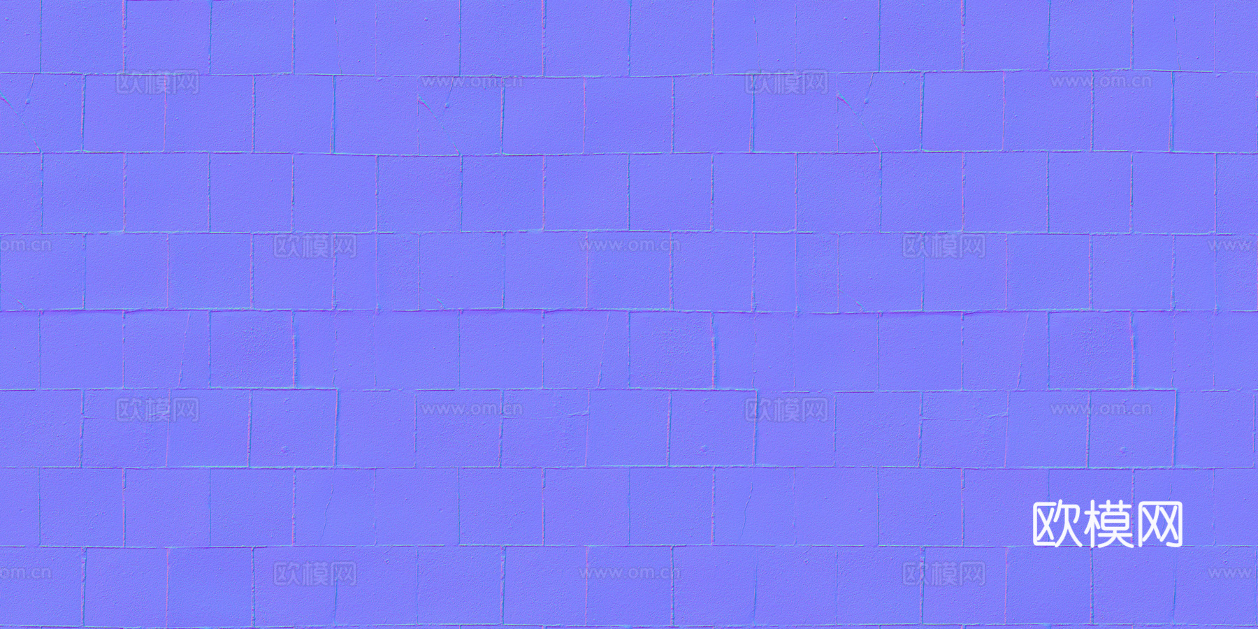 无缝地砖砖地水泥砖铺路砖户外砖 PBR材质贴图 2k